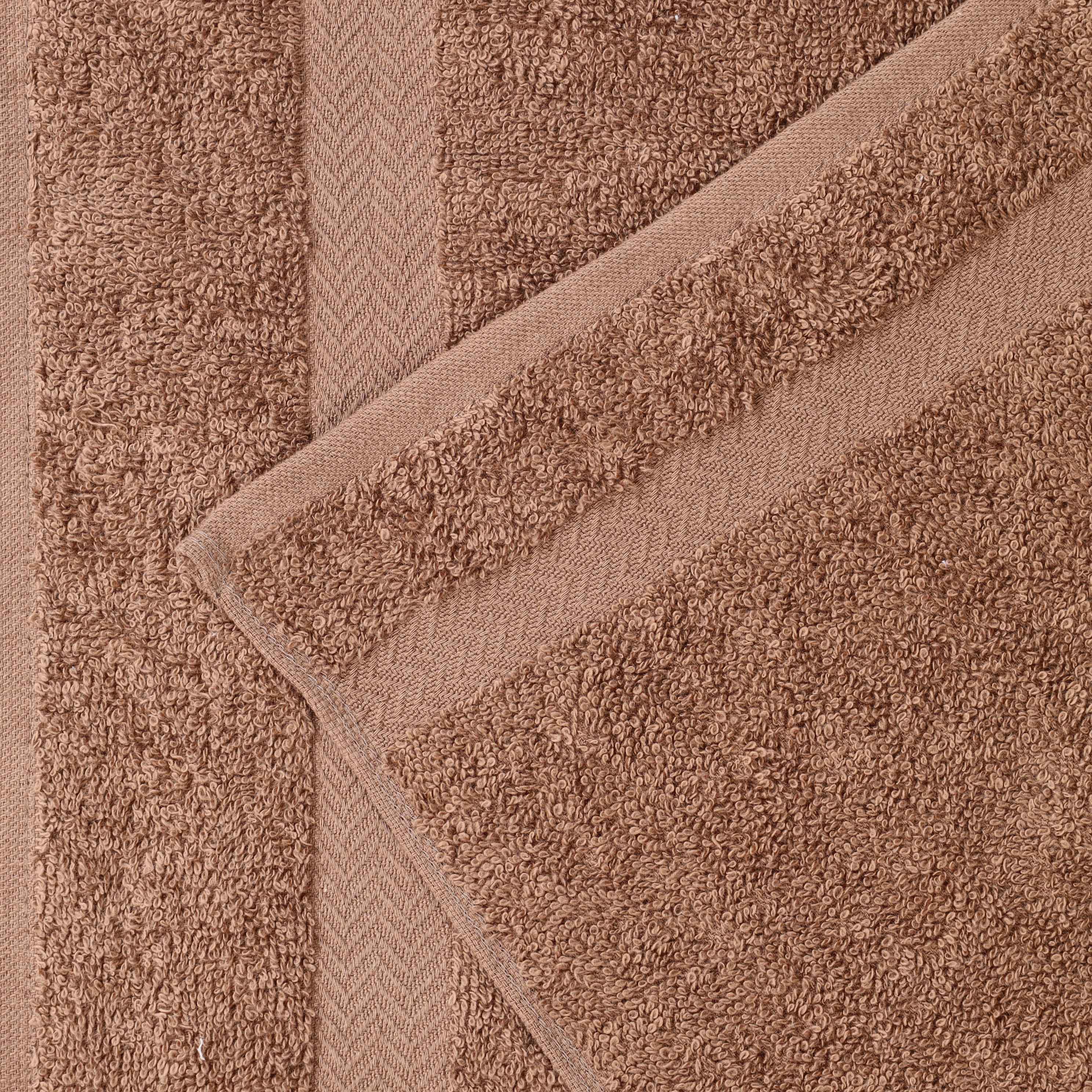 Franklin 100% Cotton Eco-Friendly Bath Towel Set - 12 Piece Soft Absorbent Towels for Bathroom, Spa & Gym Use