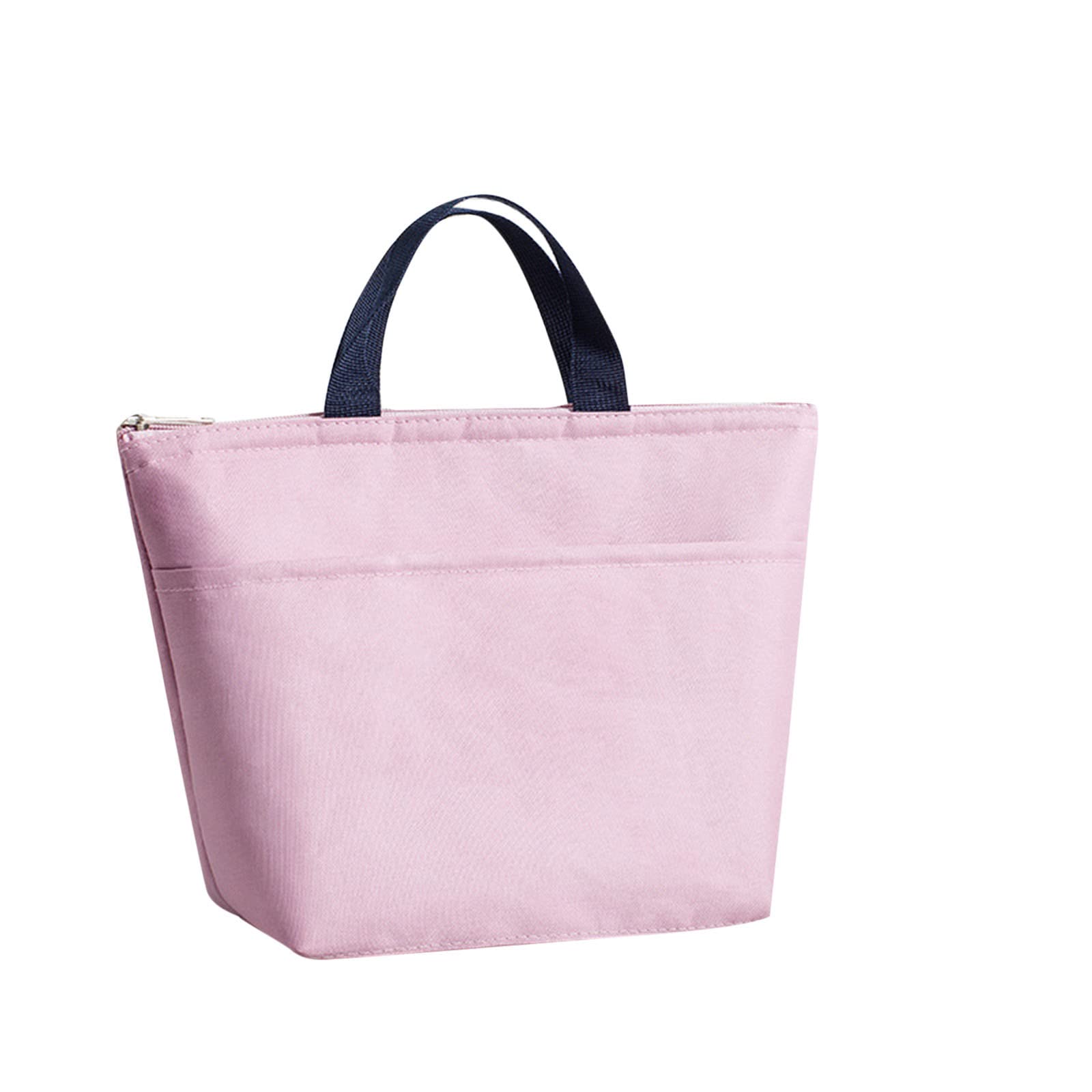 Eco-Friendly Insulated Lunch Bag - Thickened Waterproof Bento Box Tote for Work, School & Picnic | Reusable Thermal Food Carrier | Plastic-Free (Pink, One Size) | Perfect for Office, Outdoor & Daily Use