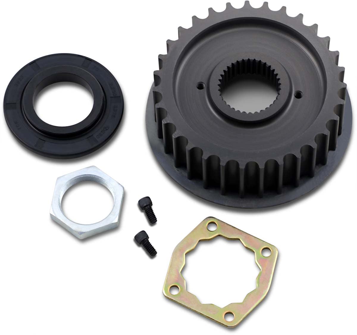 Harley-Davidson Big Twin 5-Speed Transmission Pulley - 31-Tooth TP-31 Replacement Part (360166) for Smooth Gear Shifting & Improved Performance | Compatible with Touring, Dyna & Softail Models