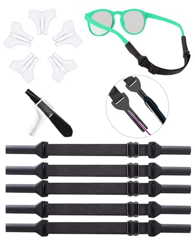 5 Pack Black & 5 Pair Grippers
