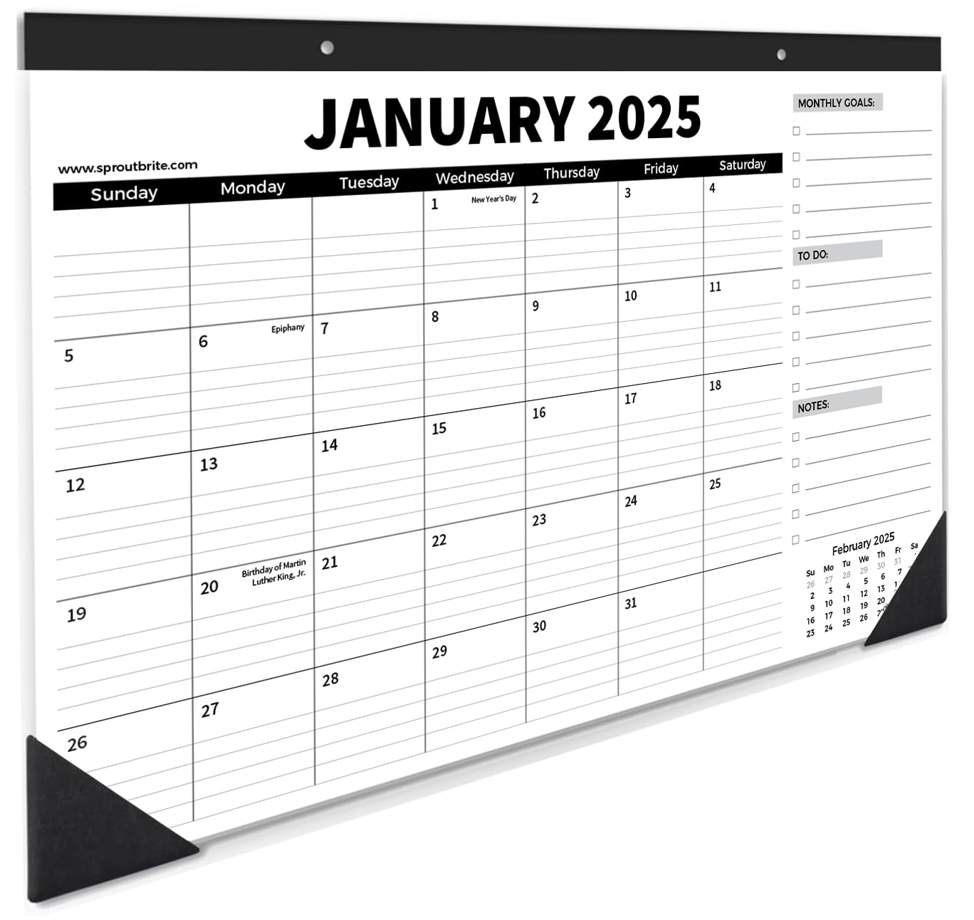 18 Month Desk Calendar 17