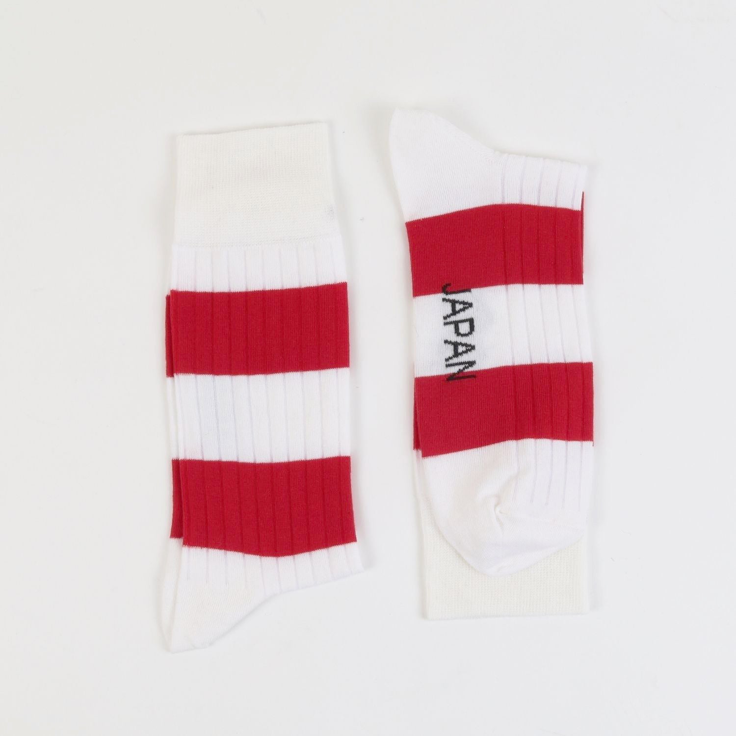 Japanese Striped Cotton Socks for Men - Breathable & Comfortable Casual & Dress Socks - Perfect for Work, Travel, and Everyday Wear