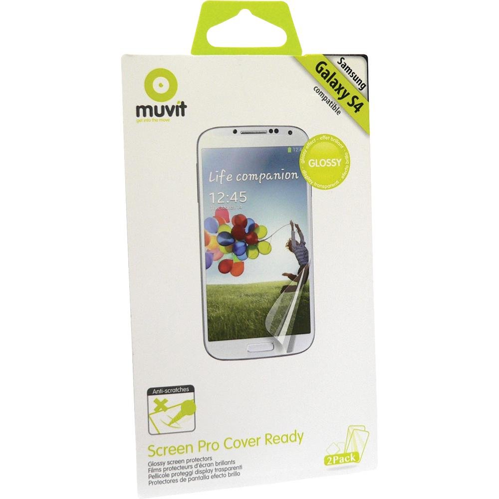 Premium HD Clear Screen Protector for Samsung Galaxy S4 (2-Pack) - Anti-Scratch, Bubble-Free, Ultra-Thin Film for Crystal Clear Display Protection - Perfect for Work, Travel & Everyday Use