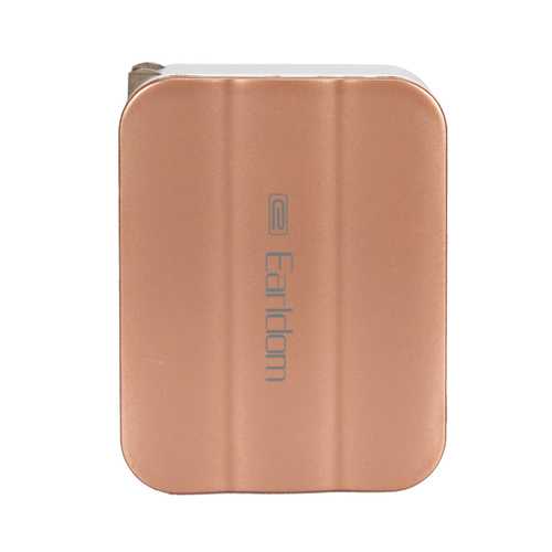 Earldom 5V 6.2A 4-Port USB Wall Charger for iPhone, Samsung, iPad, Tablet - Fast Charging Power Adapter for Home, Office & Travel