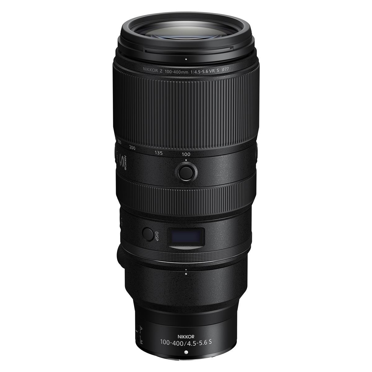 Nikon Z 100-400mm f/4.5-5.6 VR S Telephoto Zoom Lens for Wildlife & Sports Photography - Professional Camera Lens for Nikon Z Mirrorless Cameras