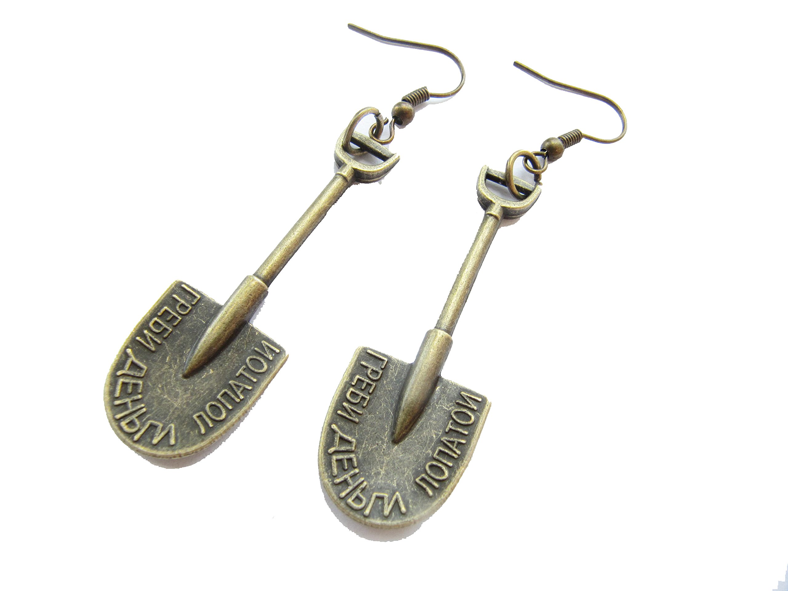 Hammer, Pliers, Wrench, Screwdriver, Hacksaw, Shovel Earrings - Unique Tool Jewelry for Women & Men - Perfect DIY & Construction Worker Gift - Great for Work, Cosplay & Everyday Wear