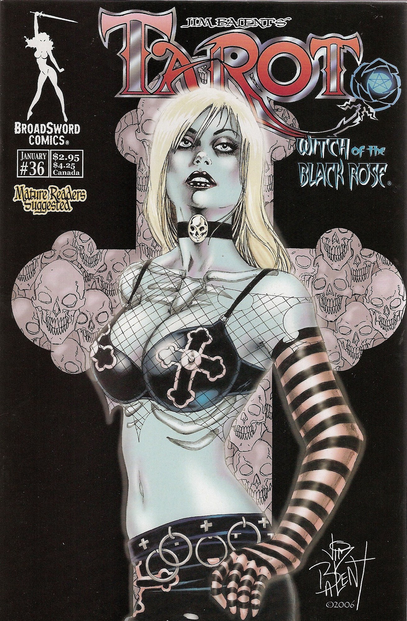 Tarot Witch of the Black Rose Issue #36 - Gothic Fantasy Comic Book for Collectors & Occult Enthusiasts | Perfect for Witchcraft Decor & Tarot Reading Inspiration