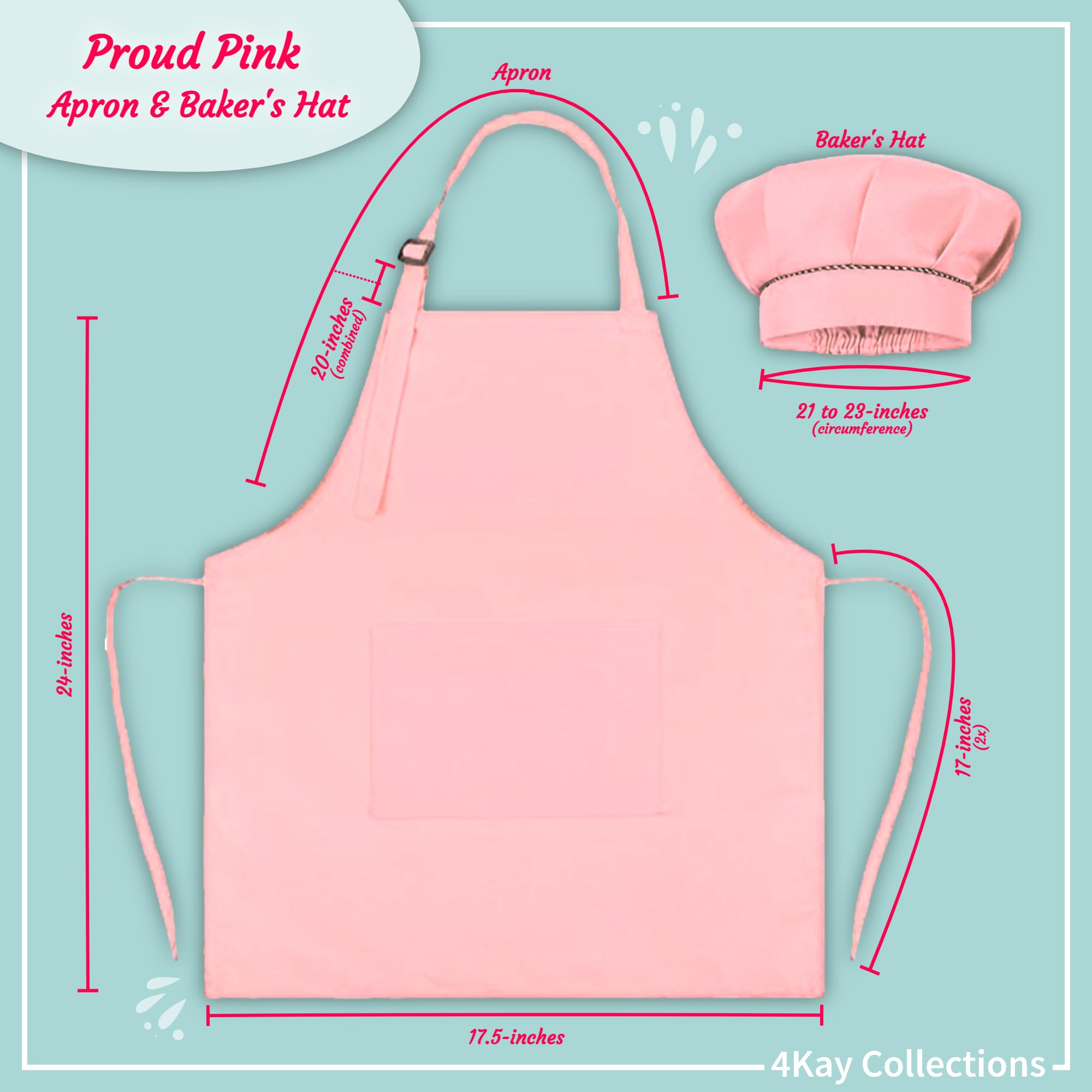 Ultimate Kids Baking Oven Set with 19-Piece Accessories - Mini Oven, 2 Cake Mixes, Apron, Chef Hat, Mixing Bowl, Spatula, Whisk, 9 Stickers, Baking Pan & Tools (Pink Baker Bundle) - Perfect for Pretend Play, Birthday Gifts & STEM Learning