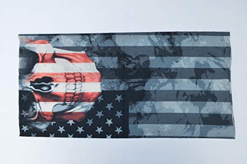 American Flag Skull S81