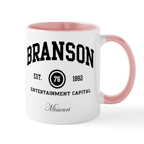 White/Pink Inside - Branson, Missouri Live Ente Mug