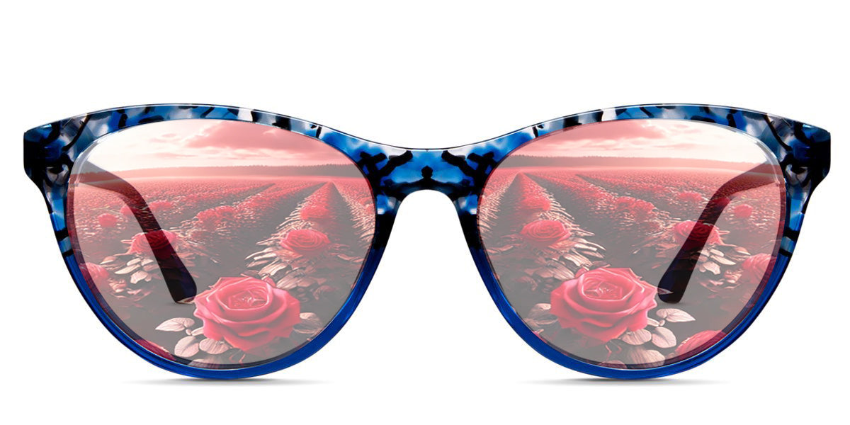 Rogers Women's Prescription Tinted Glasses - Stylish & UV Protection for Reading, Driving & Outdoor Activities