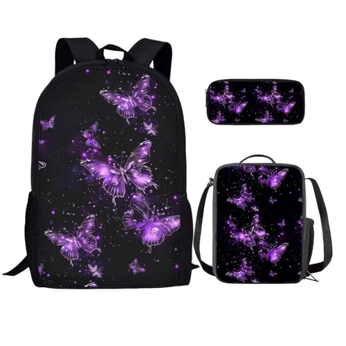 Fashion Purple Butterfly