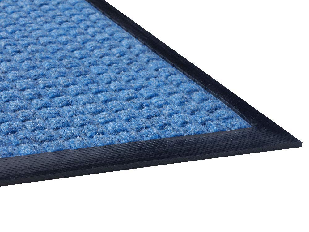 Guardian WaterGuard Indoor/Outdoor Wiper Scraper Floor Mat - Durable Rubber/Nylon Blend - 2'x3' Burgundy - Perfect for Entryways, Garages & Mudrooms