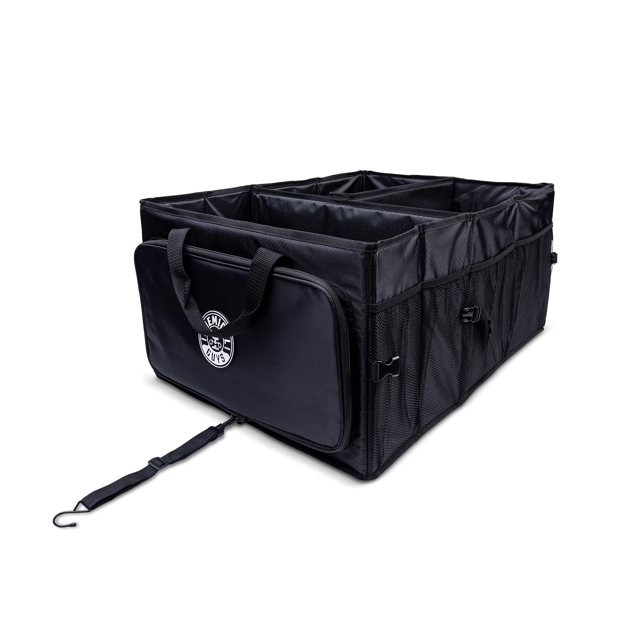 Chemical Guys Large Space Trunk Organizer - Premium Car Storage Solution for SUVs, Trucks & Sedans | Waterproof & Durable Auto Organizer for Travel, Camping & Road Trips