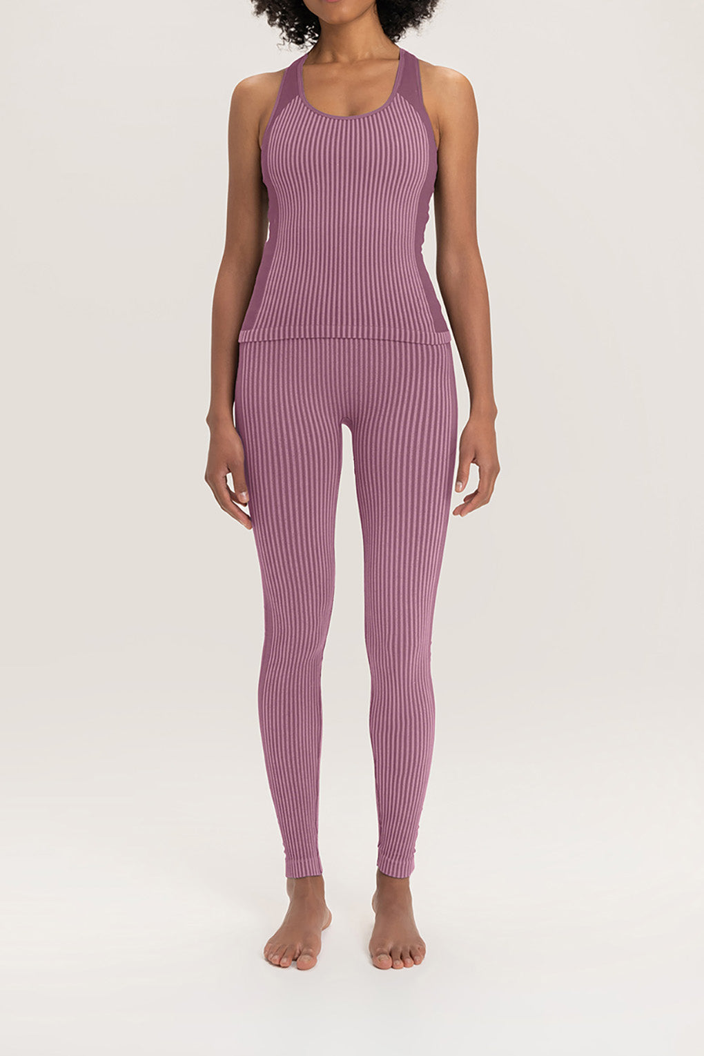 Seamless Ribbed Tank Top for Women - Soft Stretchy Comfort Fit - Perfect for Yoga, Gym & Casual Wear