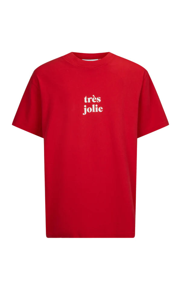 Jolie Cherry Tee - Women's Stylish Graphic T-Shirt for Casual Wear | Trendy Summer Outfit & Everyday Fashion