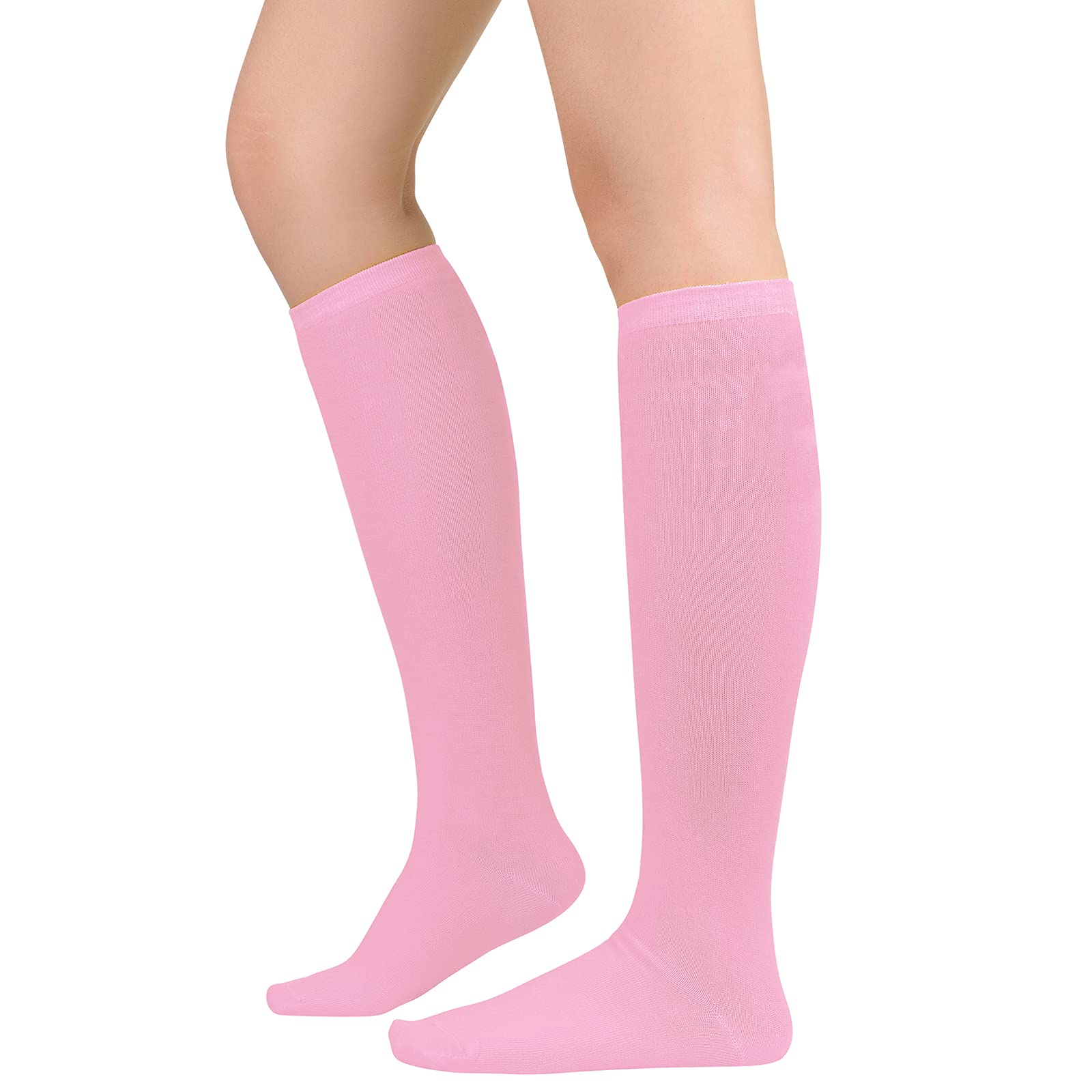 Women's Knee High Athletic Socks - Thin Thigh High Long Stockings for Running, Hiking & Casual Wear - Breathable & Comfortable Tube Socks for Sports & Everyday Use