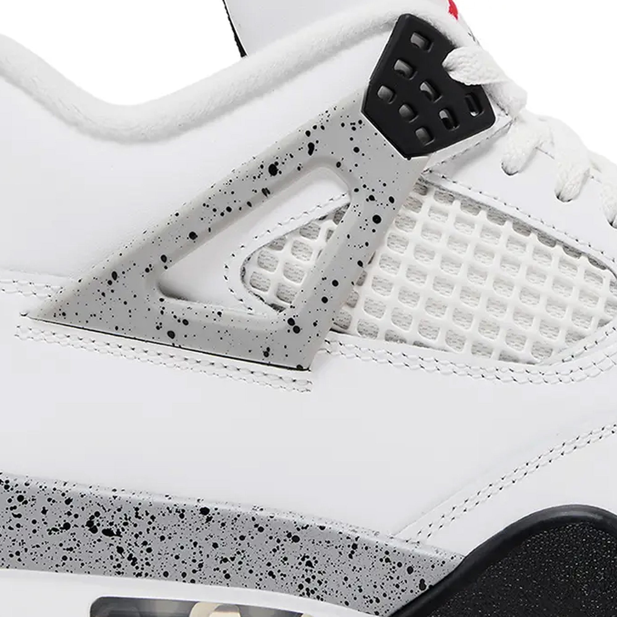 Air Jordan 4 Retro 'White Cement' 2025 - Men's Basketball Sneakers for Casual Wear & Street Fashion