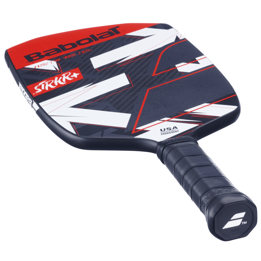Babolat STRKR+ Pickleball Paddle - Carbon Fiber Face with Comfort Grip - Perfect for Indoor & Outdoor Court Play
