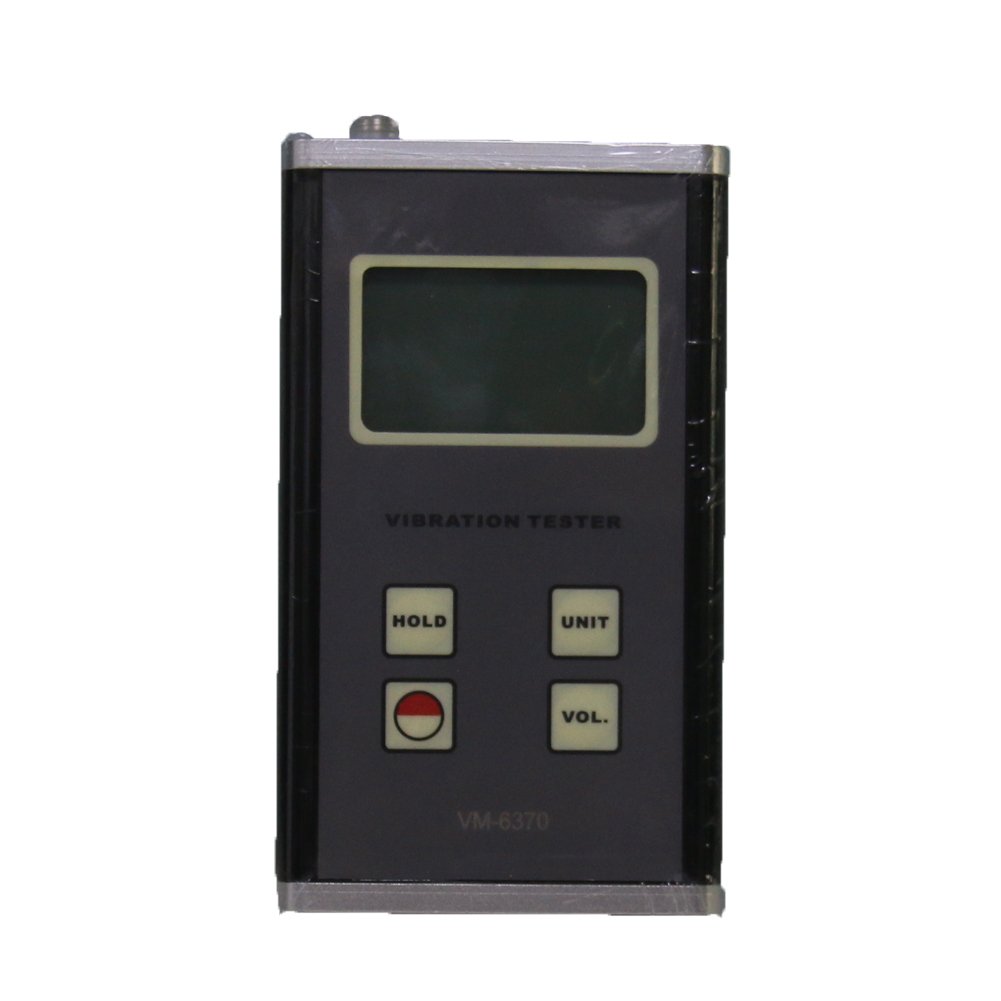 Teren-VM-6370 Digital Vibration Meter Tester - Portable Vibrometer Gauge for Industrial Machinery, HVAC Systems & Rotating Equipment - Measure Vibration Frequency & Acceleration for Predictive Maintenance