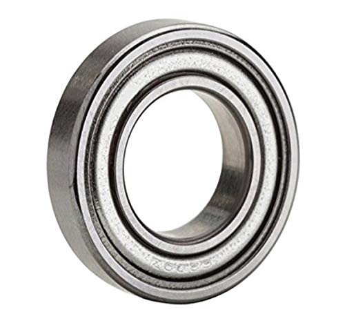 NTN 6206ZZ Deep Groove Ball Bearing - Single Row Radial Bearing with Steel Cage, C3 Clearance, 30mm ID 62mm OD 16mm Width, Double Shielded for Industrial Machinery, Automotive, and Power Tools