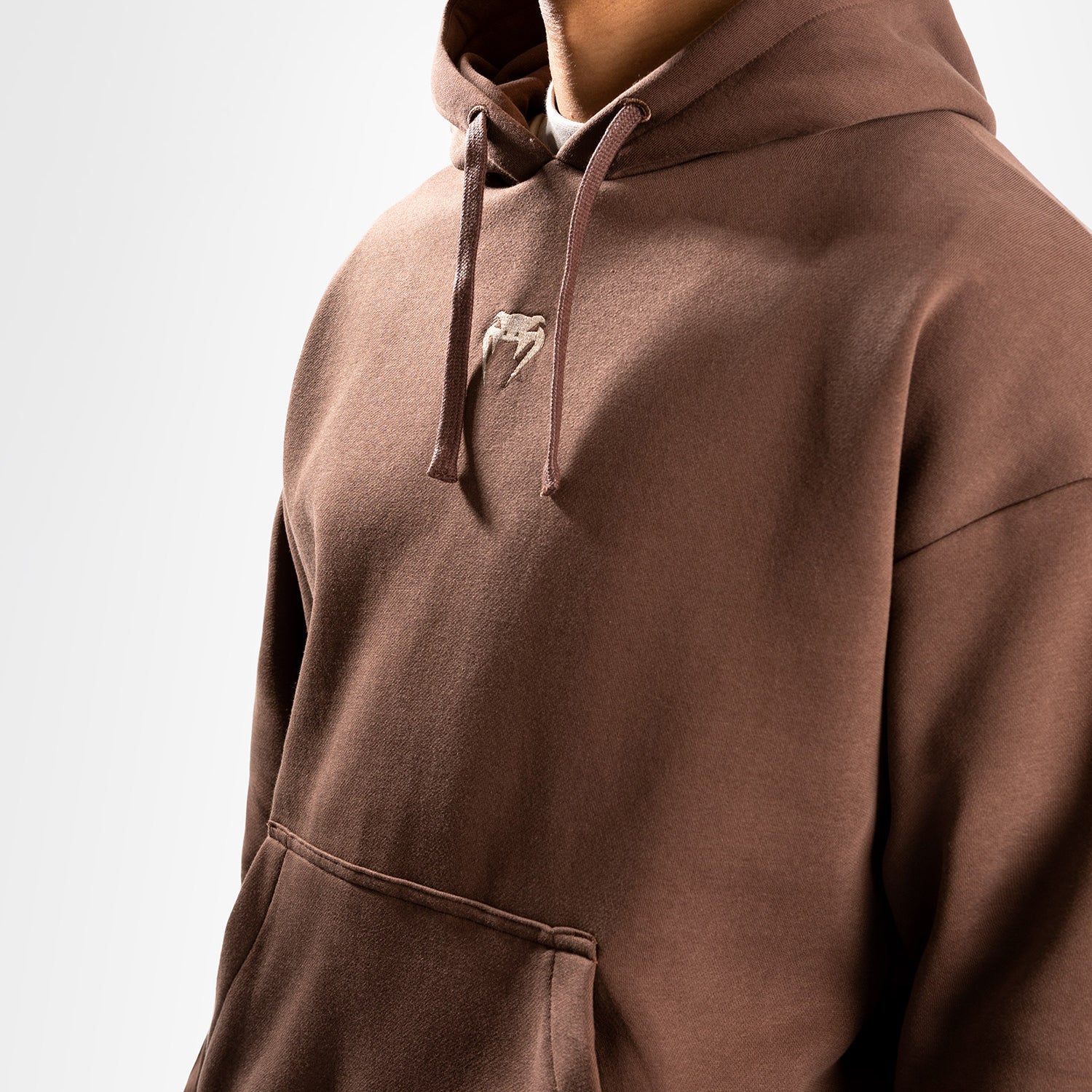 Venum Vortex XL Hoodies for Men - Premium Mocha Color Pullover Hoodie for Gym, Running & Casual Wear