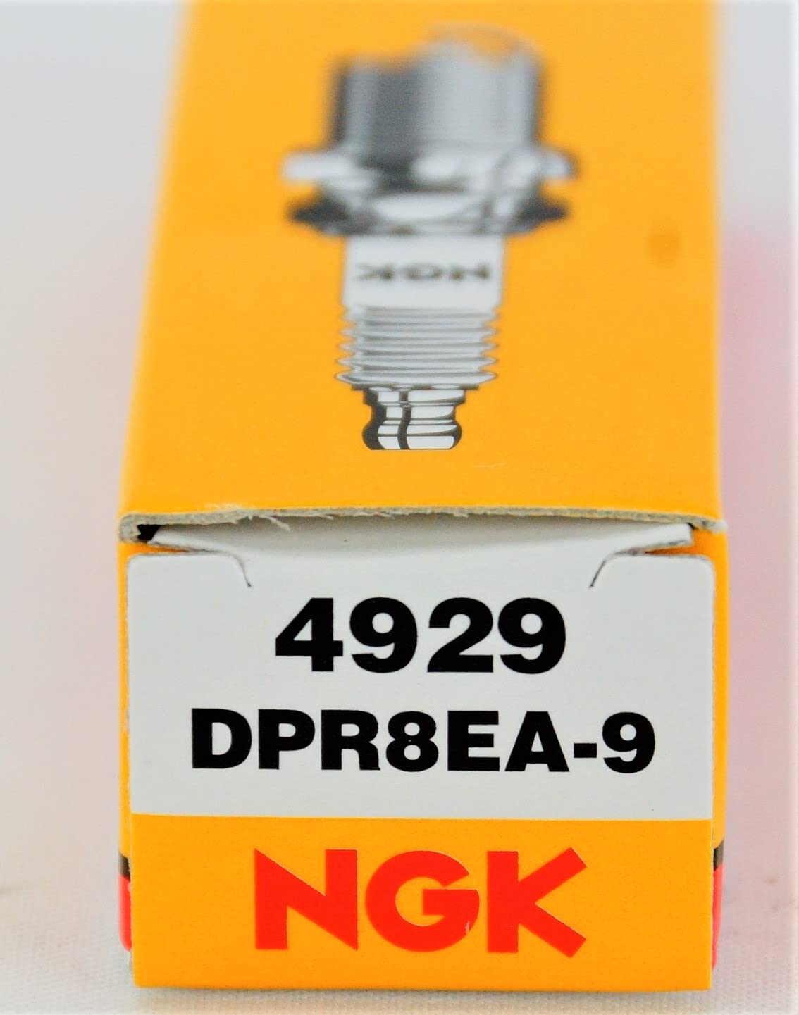 2 Pack NGK #4929 DPR8EA-9 Standard Spark Plugs - Compatible with Honda, Yamaha, Kawasaki Motorcycles & ATVs - High Performance Ignition for Smooth Engine Operation