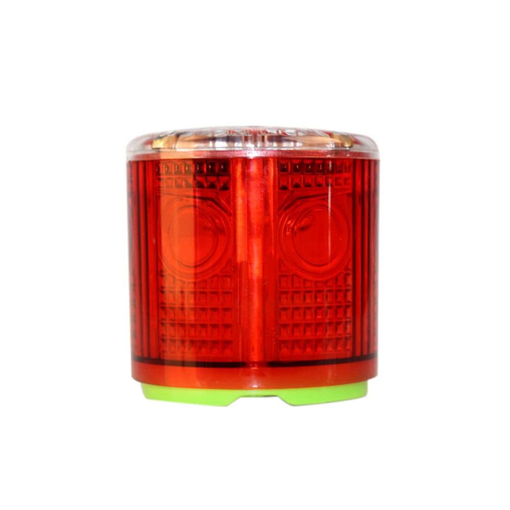 AIVYNA Solar Powered LED Car Warning Light - Magnetic Strobe Brake Light with Red Flash for Vehicle Safety & Decoration - Perfect for Night Driving, Emergency Signaling & Car Accessories