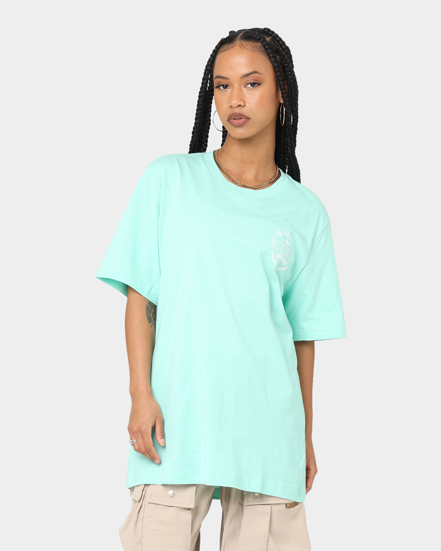 Adidas Club Logo T-Shirt for Men - Comfortable Cotton Casual Tee with Iconic Logo - Perfect for Gym, Workout, and Everyday Wear