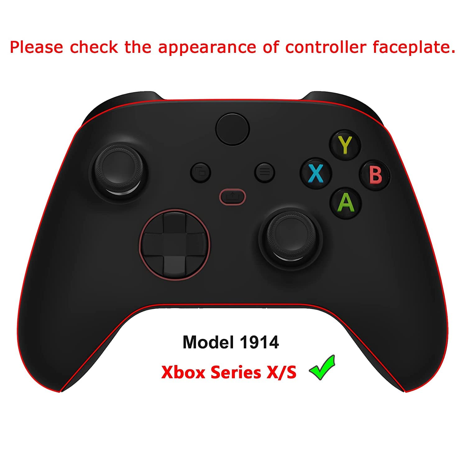 eXtremeRate VICTOR X Remap Kit for Xbox Series X/S Controller - 6 Profiles, Back Cover, Grip & 4 Back Buttons for Xbox Series X/S Joystick Model 1914 (Controller Not Included) - Non-Slip Green - Perfect for Competitive Gaming & Enhanced Gameplay