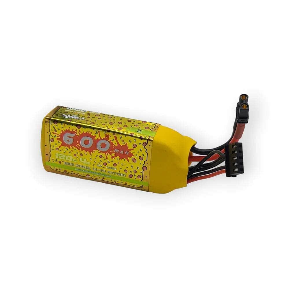 CNHL SpeedyPizza 14.8V 4S 600mAh 120C High Performance LiPo Battery with XT30 Connector - Perfect for RC Drones, Racing Cars, and FPV Models