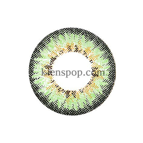 Stylish Brianna Green Colored Contact Lenses (2-Pack) | 6 Month Wear | Perfect for Cosplay, Halloween & Fashion Looks