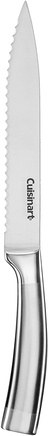 **Cuisinart 15-Piece Block Knife Set - Stainless Steel Kitchen Knives with Sharp Blades for Precise Cutting, Lightweight & Durable, Dishwasher Safe - Perfect for Home Chefs, Cooking, Slicing & Meal Prep**
