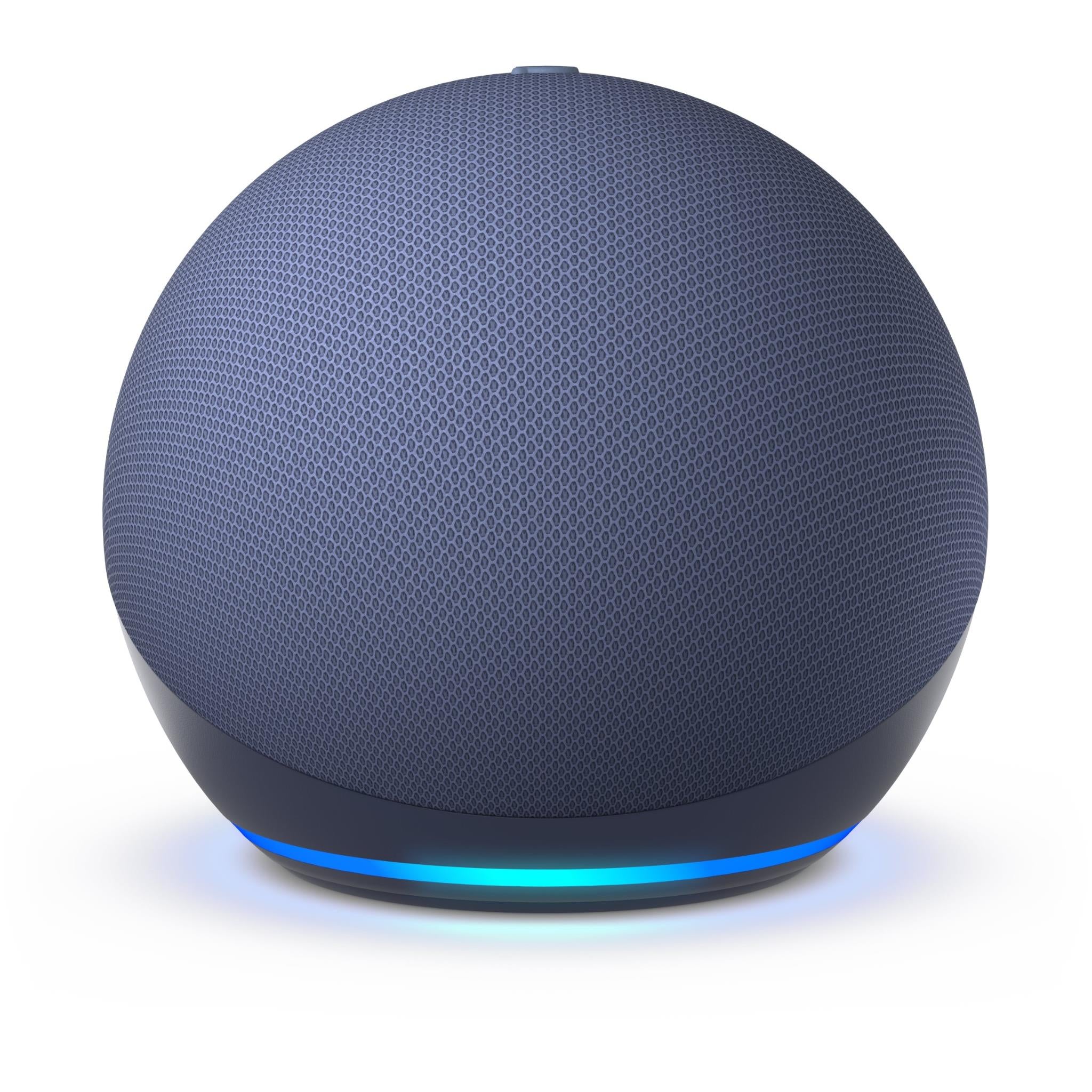 Amazon Echo Dot (5th Gen) Smart Speaker with Alexa - Deep Sea Blue | Voice Control, Smart Home Hub, Music Streaming | Perfect for Bedroom, Kitchen & Home Office