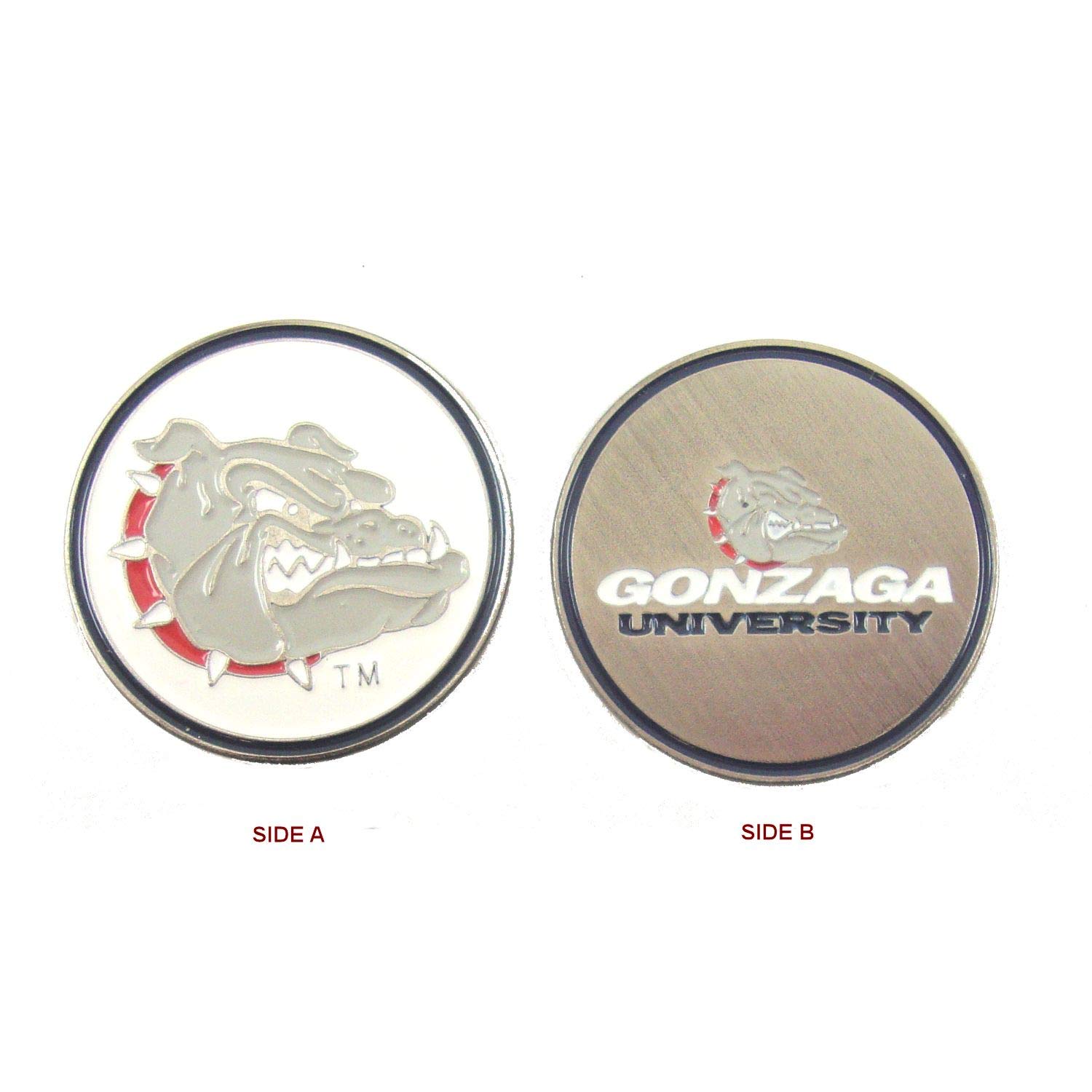 Gonzaga Bulldogs Golf Ball Markers & Hat Clip Set - Perfect for Golf Enthusiasts & Bulldogs Fans
