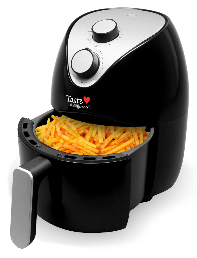 1.8L Air Fryer for Healthy Cooking - Oil-Free, Crispy & Delicious Meals - Perfect for Small Kitchens, Quick Snacks & Family Dinners