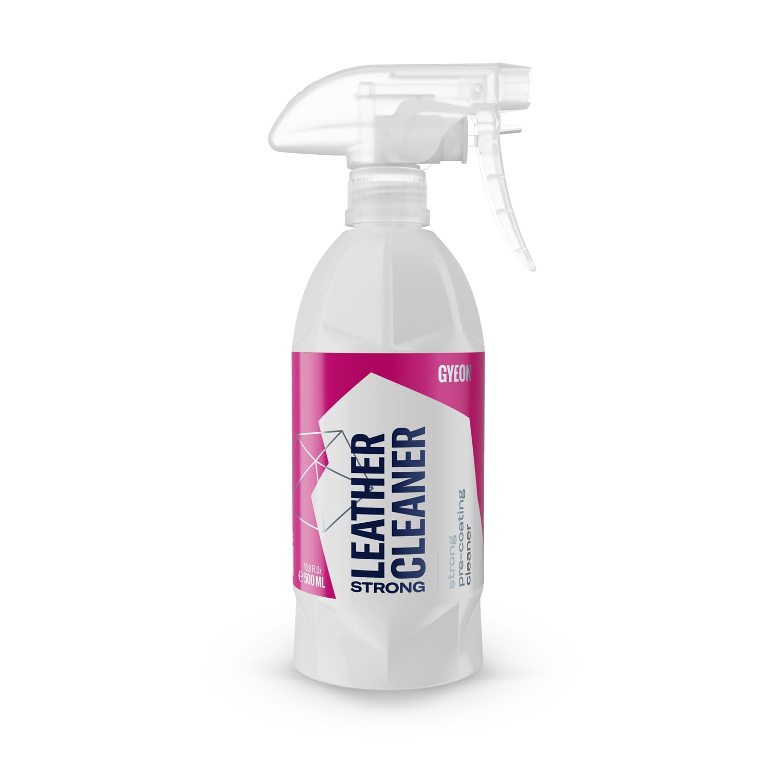 GYEON Leather Cleaner Strong 500ml - Premium Car Leather Cleaner for All Vehicle Types | Safe & Effective Dirt & Oil Remover | Prepares Leather for Protection | Perfect for Car Seats, Sofas & Leather Accessories