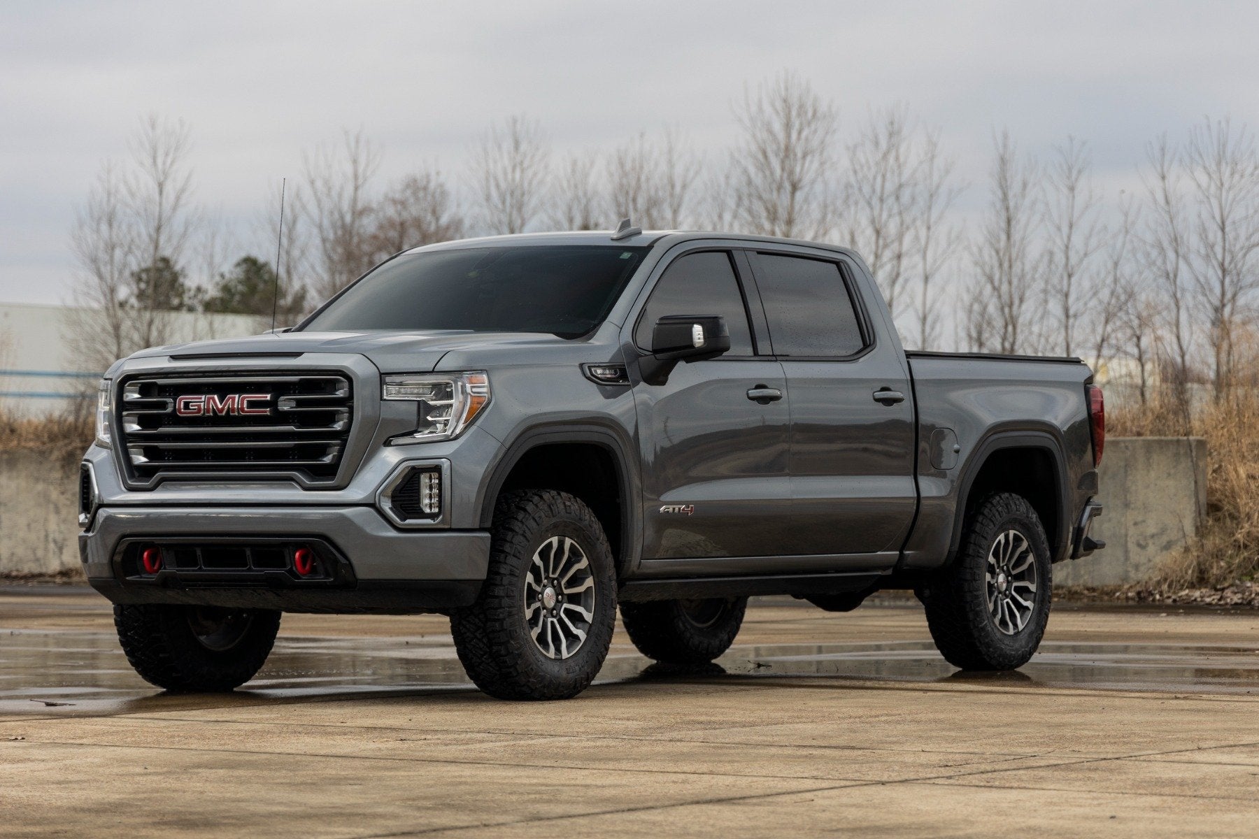 1.75 Inch Leveling Kit with Forged Red Upper Control Arms (UCA) for GMC Sierra 1500 (2019-2025 & Classic) - AT4 Compatible | Heavy-Duty Suspension Lift | Off-Road & Towing Upgrade