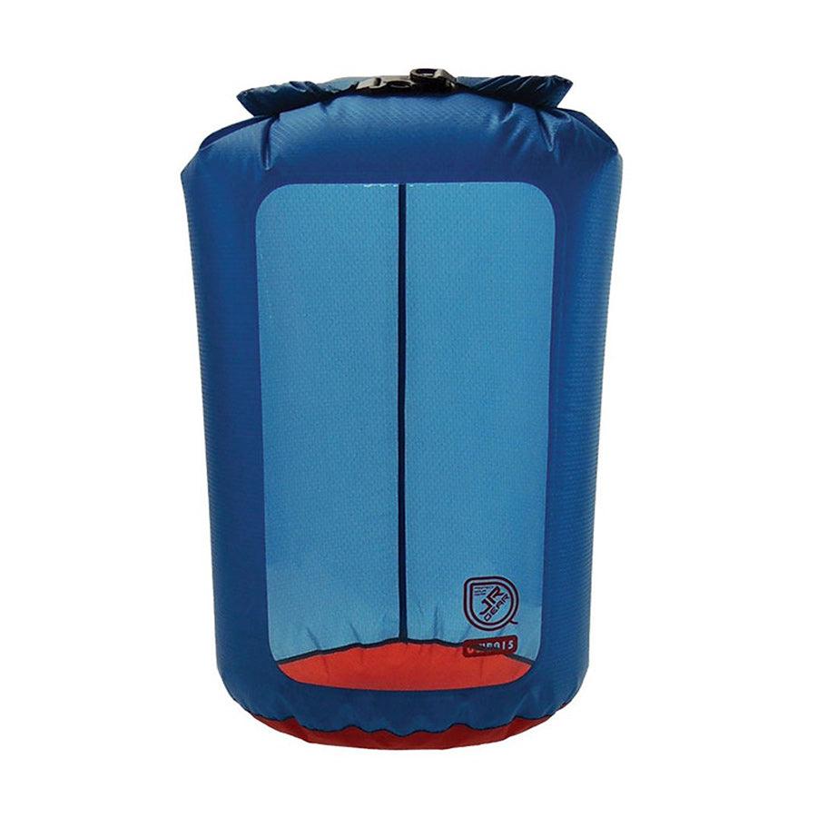 Ultra Light Waterproof Dry Bag for Camping, Hiking & Travel - 10L Sky Blue - Compact & Durable Window Dry Bag for Outdoor Adventures