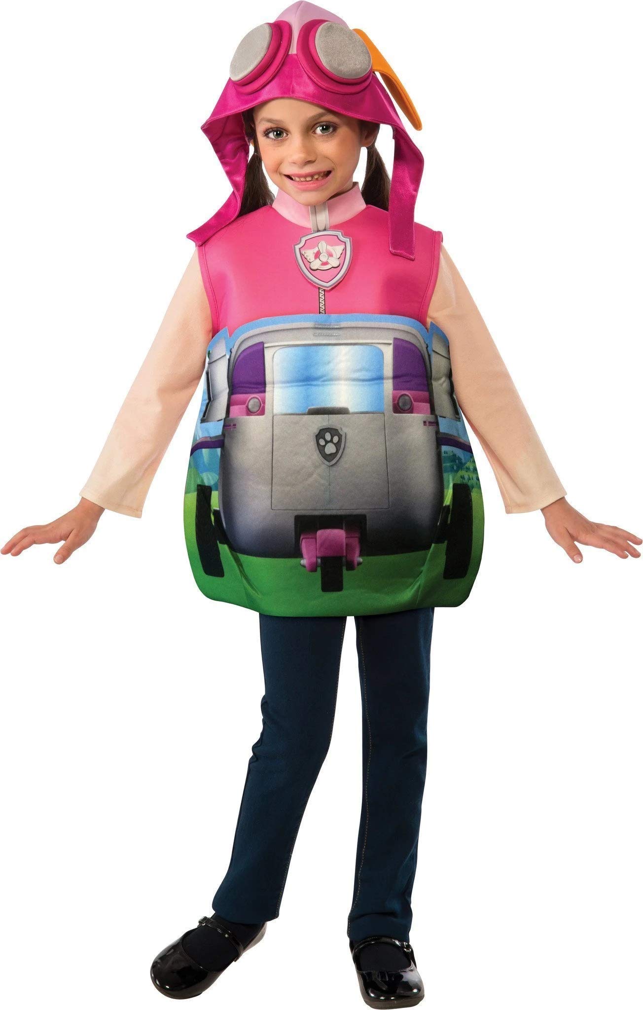 Paw Patrol Skye 3D Candy Catcher Costume for Kids - Small | Halloween Dress Up, Birthday Party, Cosplay & Role Play Fun
