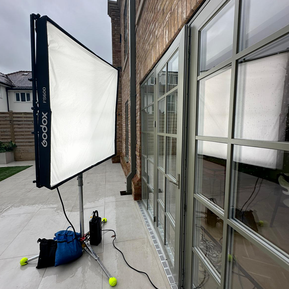 KNOWLED F200Bi 2x2 Feet IP65 Waterproof Flexible LED Panel - Dimmable Cine Lighting for Film Studio, Photography & Video Production