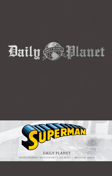 Superman: Daily Planet Hardcover Ruled Notebook - Premium Writing Journal for Collectors & Fans - Perfect for Note Taking, Journaling & Gift Giving