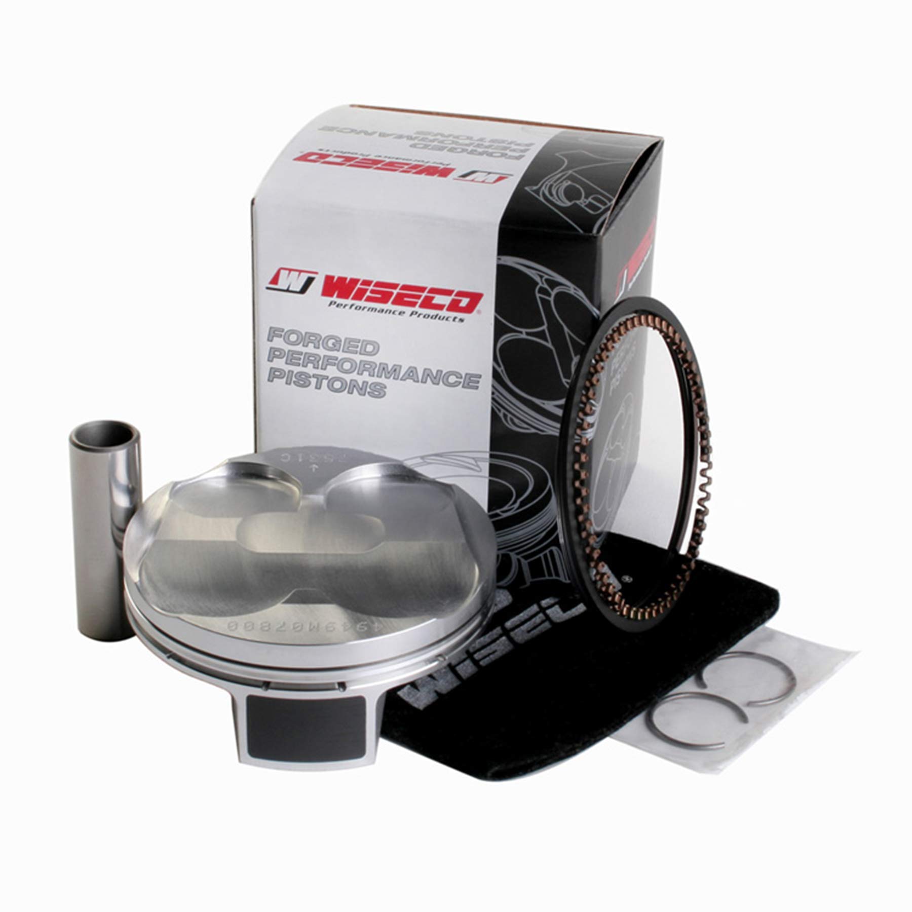 High Performance Piston Kit - 78.00mm Standard Bore, 13.1:1 Compression Ratio for 2009 Honda CRF250R - Perfect for Engine Rebuilds & Racing Upgrades