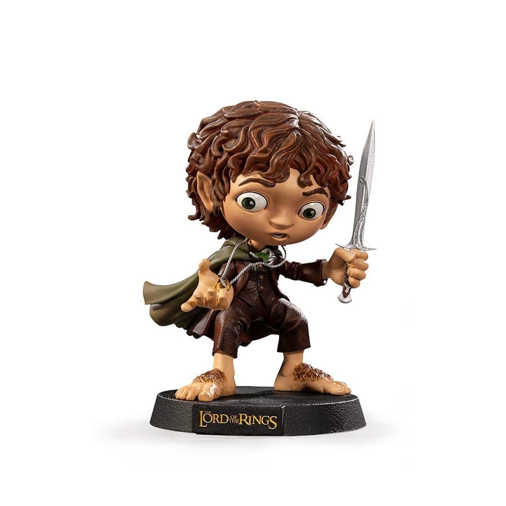 Iron Studios & MiniCo Heroes Lord of The Rings Frodo Vinyl Collectible Statue - Perfect for Home Decor, Office Display, and LOTR Fan Collections