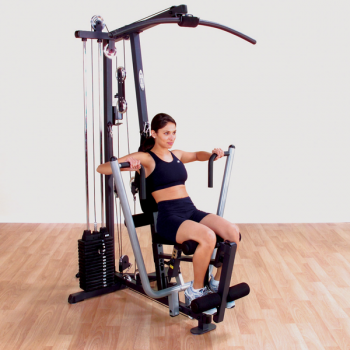 Body Solid G1S Home Gym System - Full Body Workout Equipment for Strength Training | Perfect for Home Gym, Small Spaces & Fitness Enthusiasts