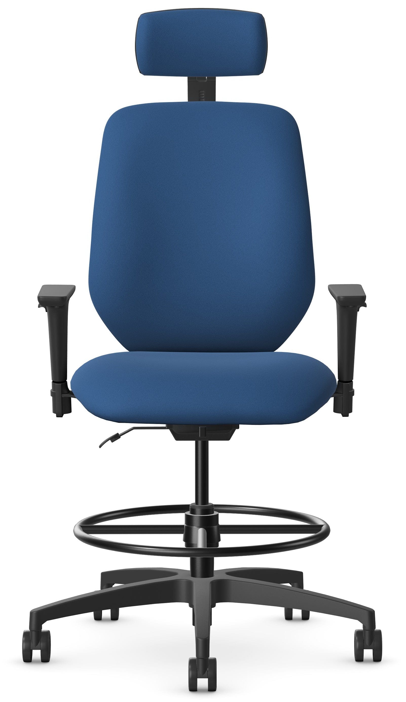 Allseating Chiroform Mid Back Ergonomic Drafting Chair [96019] - Adjustable Office Chair for Architects, Designers & Artists - Perfect for Home Office, Studio & Workspace