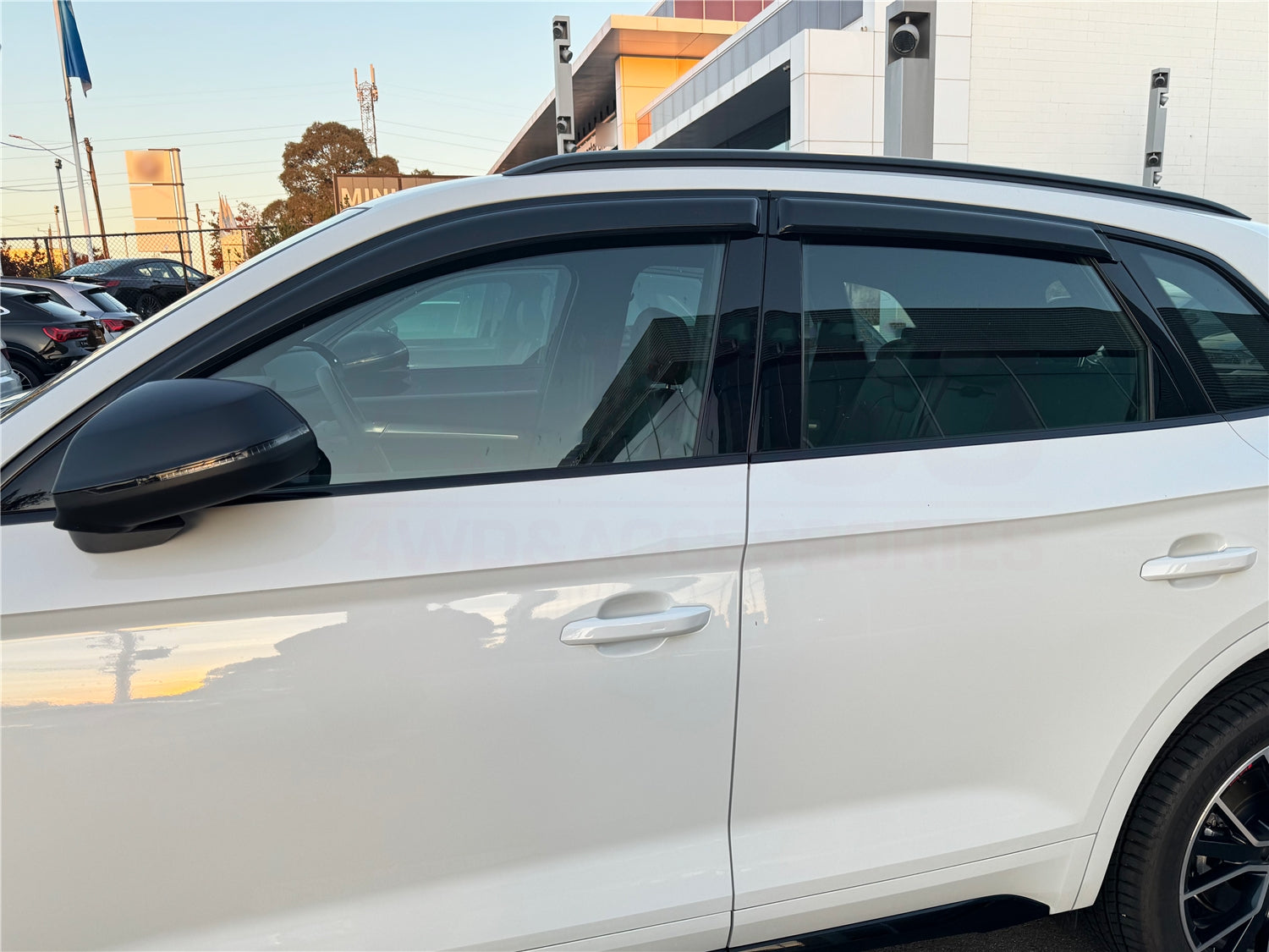 Premium Weather Shields for Audi Q5 (2017-Present) - Wind & Rain Protection | Durable Side Window Deflectors for All-Weather Driving & Enhanced Comfort