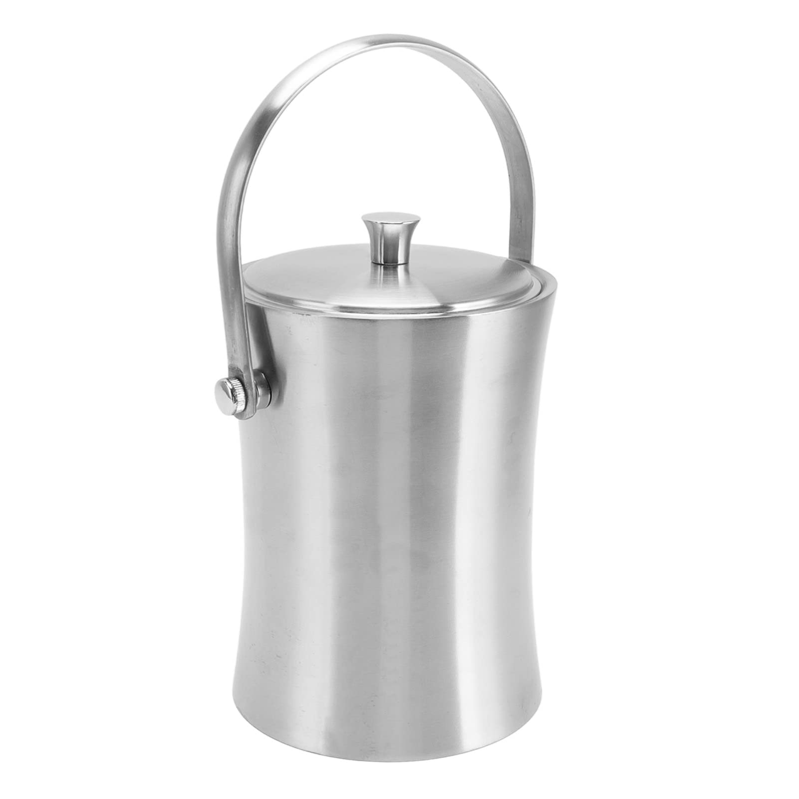 Premium Stainless Steel Ice Bucket for Champagne, Wine & Cocktails - Insulated Bar Ice Bucket Keeps Drinks Cold for Hours - Perfect for Parties, Weddings & Home Bars