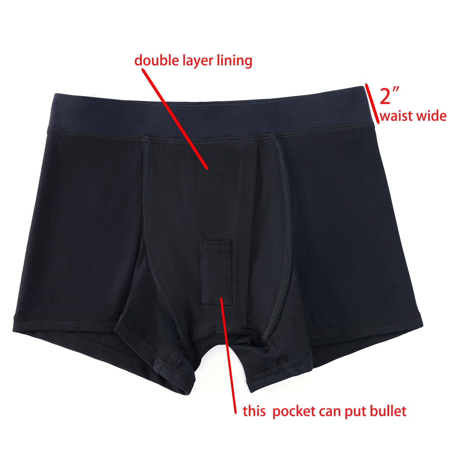 **Strapless Strap-On Harness Panties for Women & Men - Adjustable 4-Size Box Briefs Underwear - Perfect for Role Play, BDSM & LGBTQ+ Couples**