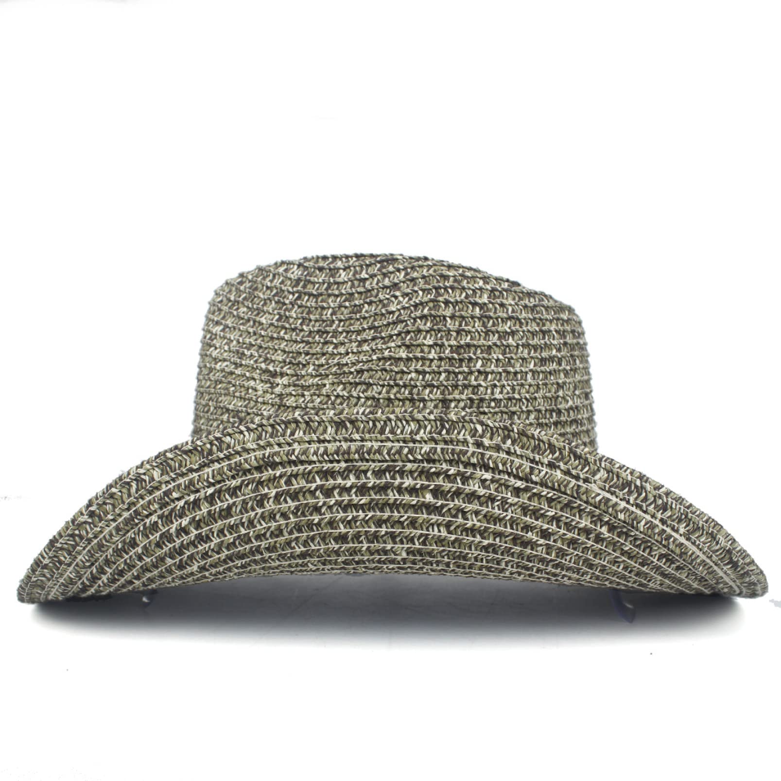 Women's Cowboy Hat - Fashion Straw Western Cowgirl Hat for Women & Men - Summer Sun Hat with Wide Brim - Beach Hat, Outdoor Festival, Country Music Concert - Dark Blue